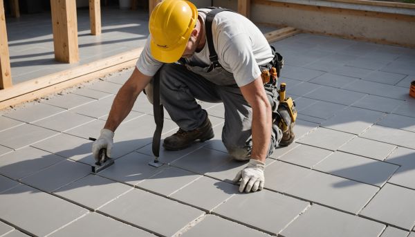 Comment poser des dalles sur une terrasse ?