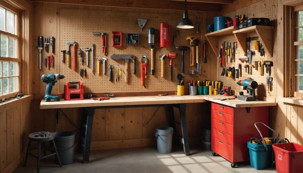 Matériel de bricolage et équipements indispensables